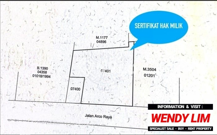 Tanah Dijual Lokasi Strategis di Jakarta Selatan dengan Luas 450m2 Tanah Dijual Lokasi Strategis di Jakarta Selatan dengan Luas 450m2