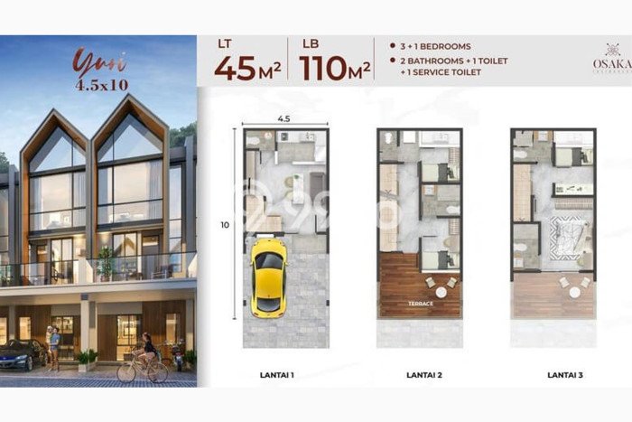 Rumah Minimalis 3 KT LT 45m2 di Pantai Indah Kapuk 2 Rumah Minimalis 3 KT LT 45m2 di Pantai Indah Kapuk 2