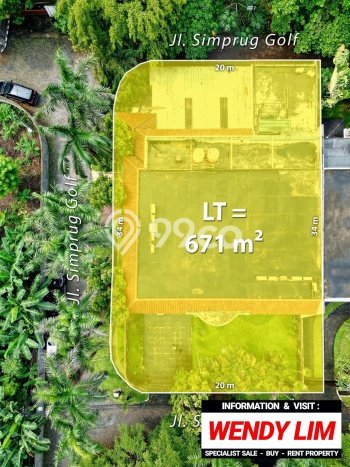 Ready to Use! Luxury House LT 671m2 Desain Elegan di Simprug Ready to Use! Luxury House LT 671m2 Desain Elegan di Simprug