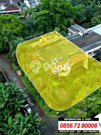 Ready to Use! Luxury House LT 671m2 Desain Elegan di Simprug Ready to Use! Luxury House LT 671m2 Desain Elegan di Simprug