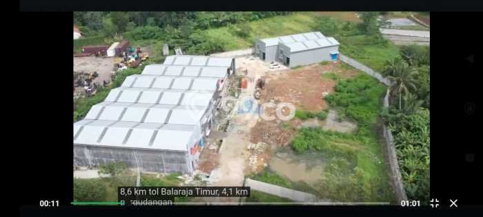 Unit Gudang disewakan di Tigaraksa Tangerang dengan LT 7000m2 / LB 240m2 Unit Gudang disewakan di Tigaraksa Tangerang dengan LT 7000m2 / LB 240m2