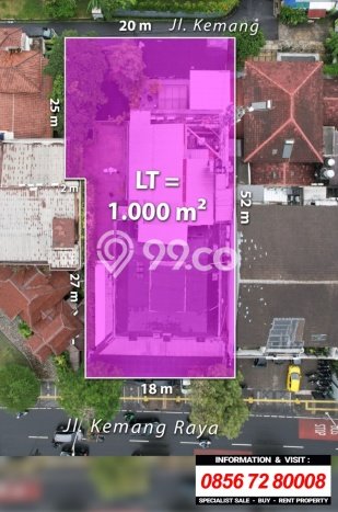 Komersial Dijual di Jakarta Selatan LT 1000m2 & LB 1200m2 Lokasi Terbaik! Komersial Dijual di Jakarta Selatan LT 1000m2 & LB 1200m2 Lokasi Terbaik!