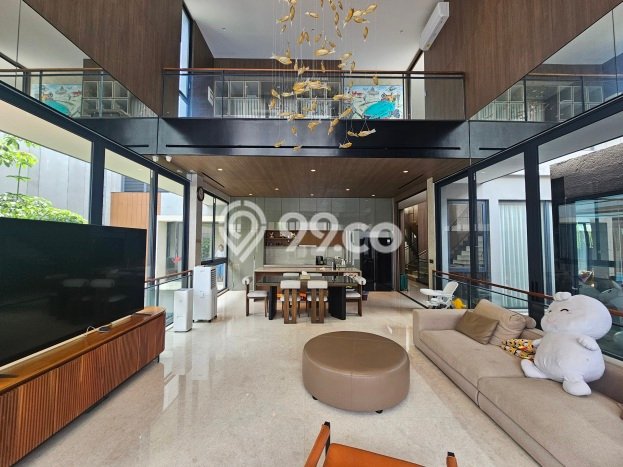 For Sale! Luxury House LT 496m2 Desain Modern di BSD City For Sale! Luxury House LT 496m2 Desain Modern di BSD City