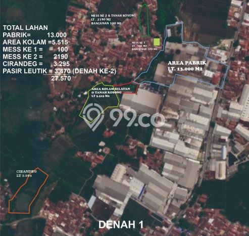 Unit Pabrik Strategis di Majalaya, Bandung Potensi Cuan Besar Unit Pabrik Strategis di Majalaya, Bandung Potensi Cuan Besar