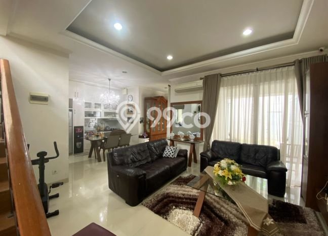 Rumah Mewah LB 180m2 Siap Huni Desain Elegan di BSD City, Tangerang Rumah Mewah LB 180m2 Siap Huni Desain Elegan di BSD City, Tangerang