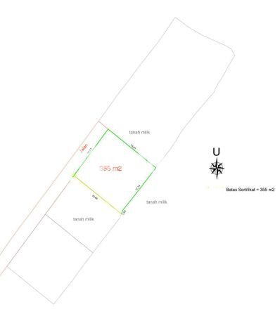 AREA PROSPEKTIF! Tanah di Kedungu, Luas 355m², Akses Fasilitas Umum, Kawasan Potensial AREA PROSPEKTIF! Tanah di Kedungu, Luas 355m², Akses Fasilitas Umum, Kawasan Potensial