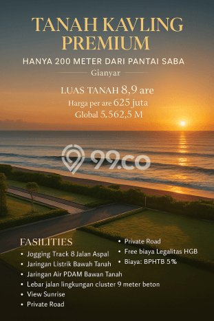 Tanah Dijual Lokasi Strategis di Gianyar dengan Luas 890m2 Tanah Dijual Lokasi Strategis di Gianyar dengan Luas 890m2