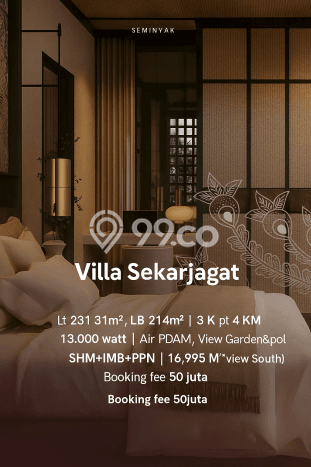 Vila Nyaman di , Area 268m2m², View Indah di area Vila Nyaman di , Area 268m2m², View Indah di area