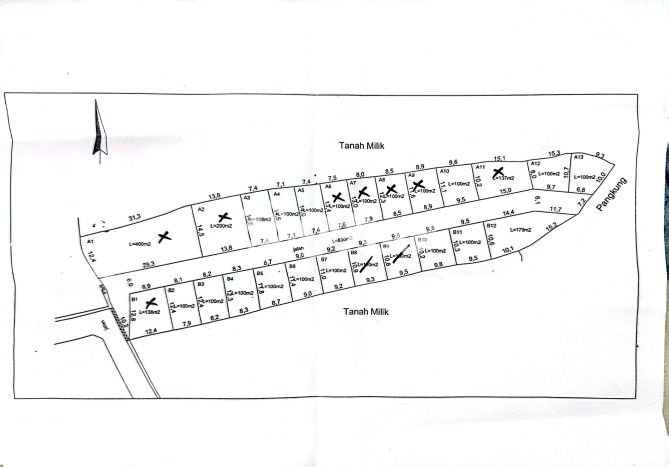 Tanah Premium di Pering, Luas 100m2m², Cocok untuk Perumahan Tanah Premium di Pering, Luas 100m2m², Cocok untuk Perumahan