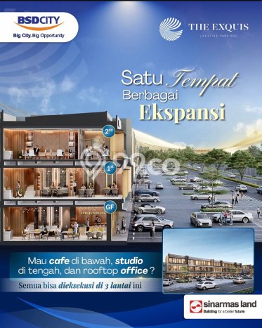 Unit Ruko Dijual di Tangerang LT 50m2 & LB 143m2 Unit Ruko Dijual di Tangerang LT 50m2 & LB 143m2