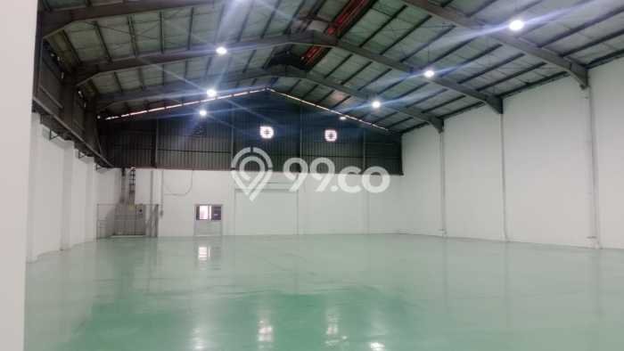 Unit Gudang Tersedia di Cikarang Spesifikasi LB 1283m2 Unit Gudang Tersedia di Cikarang Spesifikasi LB 1283m2