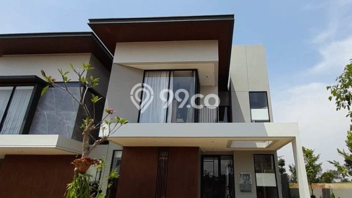 Rumah Modern 3 KT di Bojong Sari Depok Semi Furnished Rumah Modern 3 KT di Bojong Sari Depok Semi Furnished