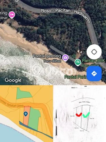 Tanah Dijual Area Strategis di Kota Pacitan Pacitan 3544m2 Tanah Dijual Area Strategis di Kota Pacitan Pacitan 3544m2