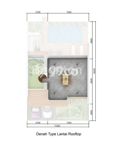 Vila di , Area 199m2m², Area Strategis Vila di , Area 199m2m², Area Strategis