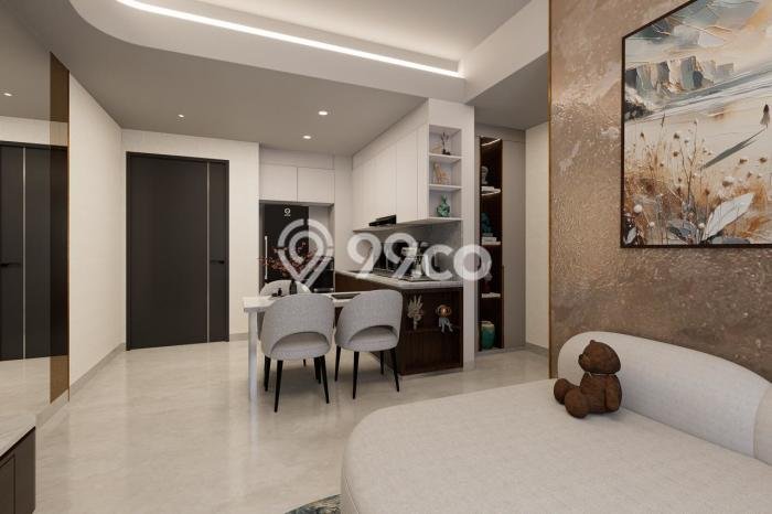 Apartemen Cozy Dijual di Tangerang Spesifikasi 1 KT, 1 KM Apartemen Cozy Dijual di Tangerang Spesifikasi 1 KT, 1 KM