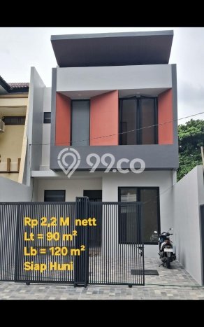 Rumah Modern 3 KT di Manyar Surabaya Rumah Modern 3 KT di Manyar Surabaya