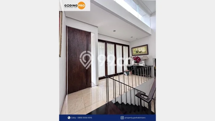 For Sale! Premium House LT 371m2 Desain Elegan di Kemang For Sale! Premium House LT 371m2 Desain Elegan di Kemang