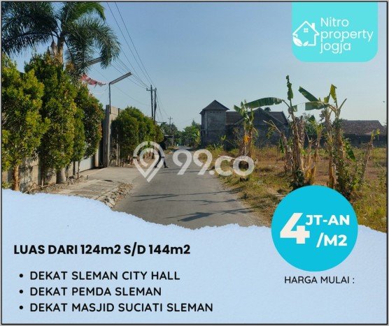 Tanah Jogja, Free Cicilan, Mangku Jalan, Dekat Pemda Sleman Tanah Jogja, Free Cicilan, Mangku Jalan, Dekat Pemda Sleman