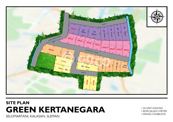 Jual Tanah Area Berkembang di , Luas 112m2m², Akses Fasilitas Umum Jual Tanah Area Berkembang di , Luas 112m2m², Akses Fasilitas Umum