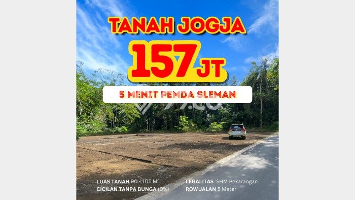 Jarang Ada! Tanah di Mergangsan Punya Luas 91m2 - Jarang Ada! Tanah di Mergangsan Punya Luas 91m2 -