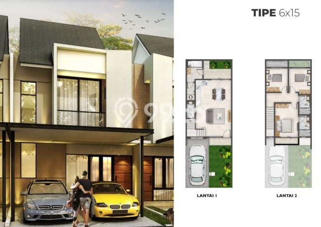 Ready to Use! Luxury House LT 90m2 Desain Modern di Pantai Indah Kapuk 2 Ready to Use! Luxury House LT 90m2 Desain Modern di Pantai Indah Kapuk 2