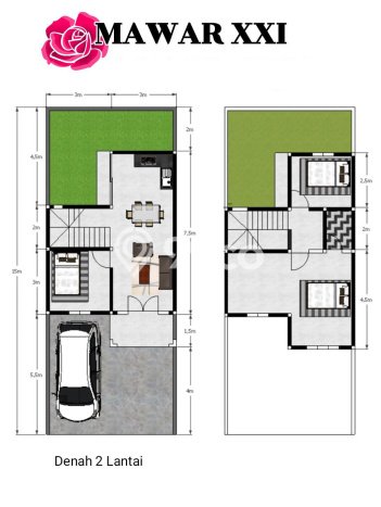 Rumah Strategis Modern Lb 84m2 di Medan Selayang, Medan Rumah Strategis Modern Lb 84m2 di Medan Selayang, Medan
