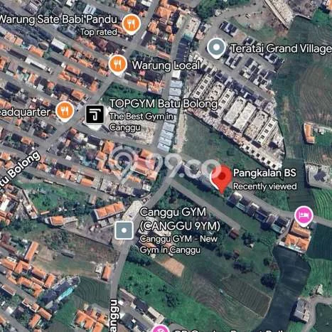 Kavling Tanah untuk Dijual di canggu, Badung, Luas 450m2 Kavling Tanah untuk Dijual di canggu, Badung, Luas 450m2