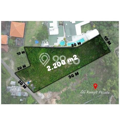 Dijual Tanah di Badung, Luas 2200m2 SHM Dijual Tanah di Badung, Luas 2200m2 SHM