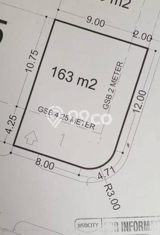 Tanah Kawasan , Luas 163m2m², Akses Jalan Utama, Area Prospektif Tanah Kawasan , Luas 163m2m², Akses Jalan Utama, Area Prospektif
