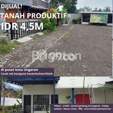 Unit Ruko Dijual di Semarang LT 743m2 & LB 100m2 Unit Ruko Dijual di Semarang LT 743m2 & LB 100m2
