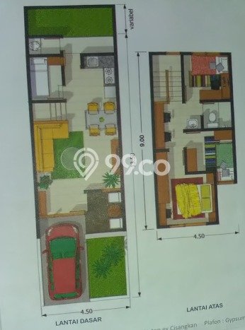 Jual Rumah Modern 3 KT di Cijerah, Bandung Jual Rumah Modern 3 KT di Cijerah, Bandung