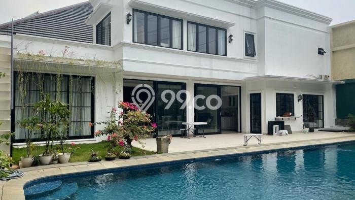 Rumah Mewah LB 600m2 Siap Pakai Desain Elegan di Kemang, Jakarta Selatan Rumah Mewah LB 600m2 Siap Pakai Desain Elegan di Kemang, Jakarta Selatan
