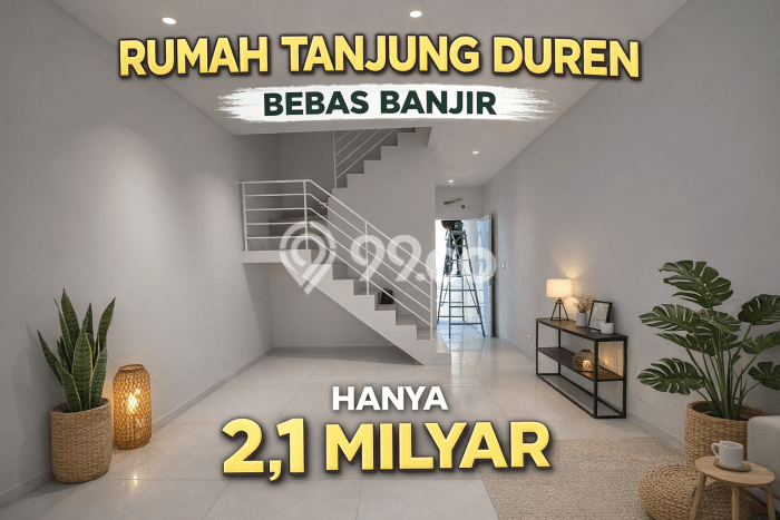 Rumah Modern 3 Kamar LT 42m2 di Tanjung Duren Selatan Rumah Modern 3 Kamar LT 42m2 di Tanjung Duren Selatan