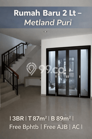 Dijual Rumah Eksklusif 3 KT di Metland Puri, Jakarta Barat Dijual Rumah Eksklusif 3 KT di Metland Puri, Jakarta Barat
