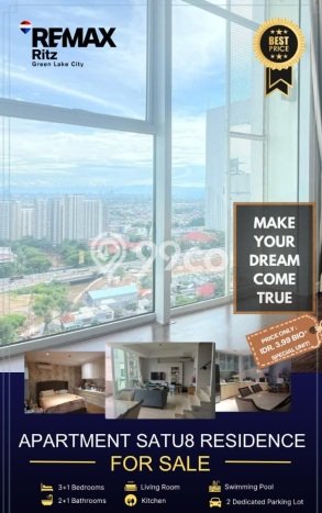 Apartemen Luxury Dijual di Jakarta Barat Lokasi Strategis Punya 3 Kamar Tidur Apartemen Luxury Dijual di Jakarta Barat Lokasi Strategis Punya 3 Kamar Tidur