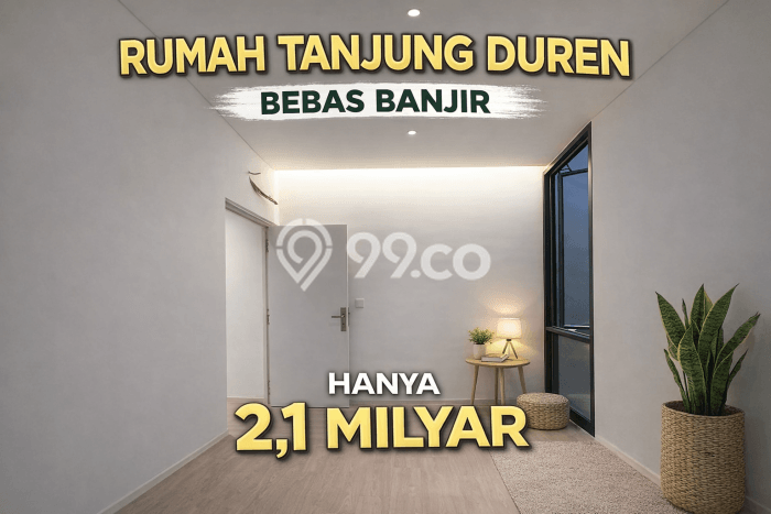 Rumah Modern 3 Kamar LT 42m2 di Tanjung Duren Selatan Rumah Modern 3 Kamar LT 42m2 di Tanjung Duren Selatan