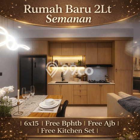 Rumah Modern 3 KT di Semanan Jakarta Barat Semi Furnished Rumah Modern 3 KT di Semanan Jakarta Barat Semi Furnished
