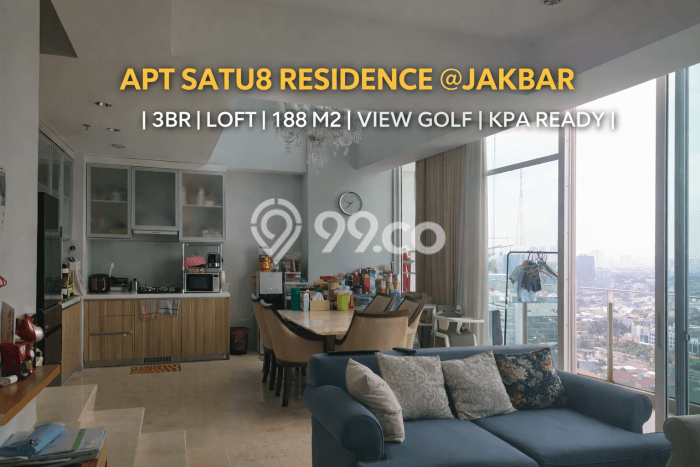 Apartemen Luxury Dijual di Jakarta Barat Lokasi Strategis Punya 3 Kamar Tidur Apartemen Luxury Dijual di Jakarta Barat Lokasi Strategis Punya 3 Kamar Tidur