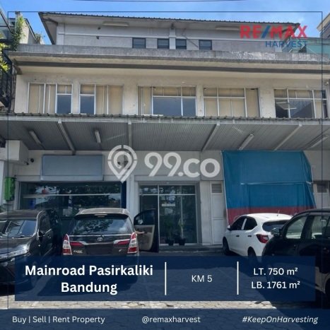 Komersial Disewa di Bandung dengan LB 1761m2 Area Komersial Ramai Komersial Disewa di Bandung dengan LB 1761m2 Area Komersial Ramai