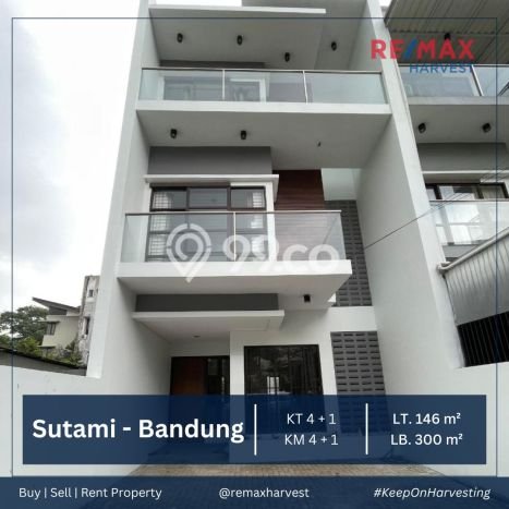 Hunian Mewah LB 300m2 Siap Pakai Desain Elegan di Sarijadi, Bandung Hunian Mewah LB 300m2 Siap Pakai Desain Elegan di Sarijadi, Bandung