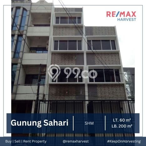 Unit Ruko Dijual di Gunung Sahari Jakarta Pusat 200m2 Unit Ruko Dijual di Gunung Sahari Jakarta Pusat 200m2