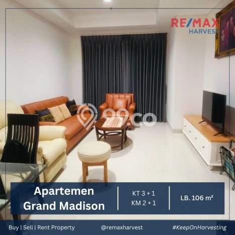 UNIT TERBAIK! Apartemen Kawasan Tanjung Duren, 3 KT, Luas 106m², Area Strategis, Fasilitas Modern, Bisa Segera Ditempati UNIT TERBAIK! Apartemen Kawasan Tanjung Duren, 3 KT, Luas 106m², Area Strategis, Fasilitas Modern, Bisa Segera Ditempati