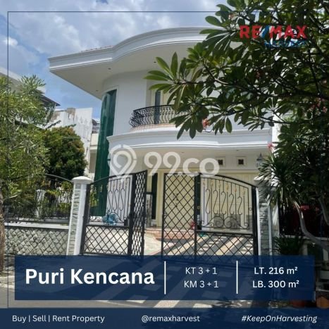 Hunian Mewah LB 300m2 Siap Pakai Desain Elegan di Puri Indah, Jakarta Barat Hunian Mewah LB 300m2 Siap Pakai Desain Elegan di Puri Indah, Jakarta Barat