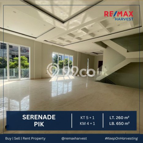 Ready to Use! Luxury House LT 260m2 Desain Elegan di Pantai Indah Kapuk Ready to Use! Luxury House LT 260m2 Desain Elegan di Pantai Indah Kapuk