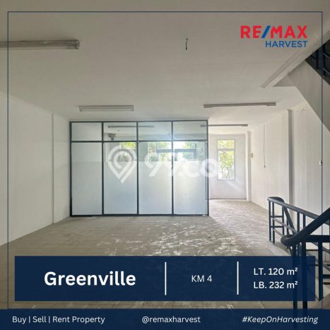 LOKASI PREMIUM! Ruko Kawasan Green Ville, Luas 232m², Mainroad, Area Bisnis LOKASI PREMIUM! Ruko Kawasan Green Ville, Luas 232m², Mainroad, Area Bisnis