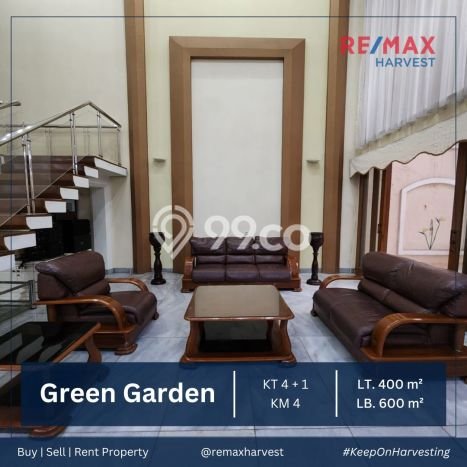 For Sale! Luxury House LT 400m2 Desain Modern di Green garden For Sale! Luxury House LT 400m2 Desain Modern di Green garden