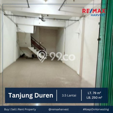 Ruko di Tanjung Duren, Luas 250m², Pusat Bisnis, Siap Usaha Ruko di Tanjung Duren, Luas 250m², Pusat Bisnis, Siap Usaha