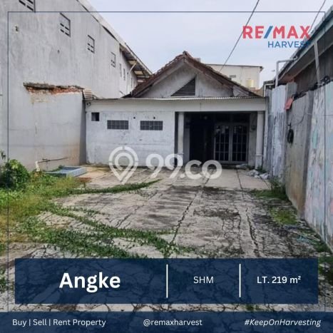 Tanah Dijual Area Strategis di Angke Jakarta Barat 219m2 Tanah Dijual Area Strategis di Angke Jakarta Barat 219m2