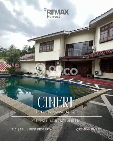 Rumah Eksklusif Dijual LT 850m2 di Cinere, Depok Rumah Eksklusif Dijual LT 850m2 di Cinere, Depok