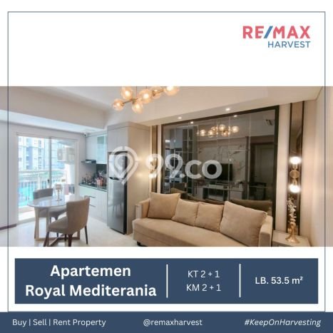 Apartemen di Grogol Petamburan, Jakarta Barat, 2 KT, Luas 53m², Fasilitas Lengkap Apartemen di Grogol Petamburan, Jakarta Barat, 2 KT, Luas 53m², Fasilitas Lengkap